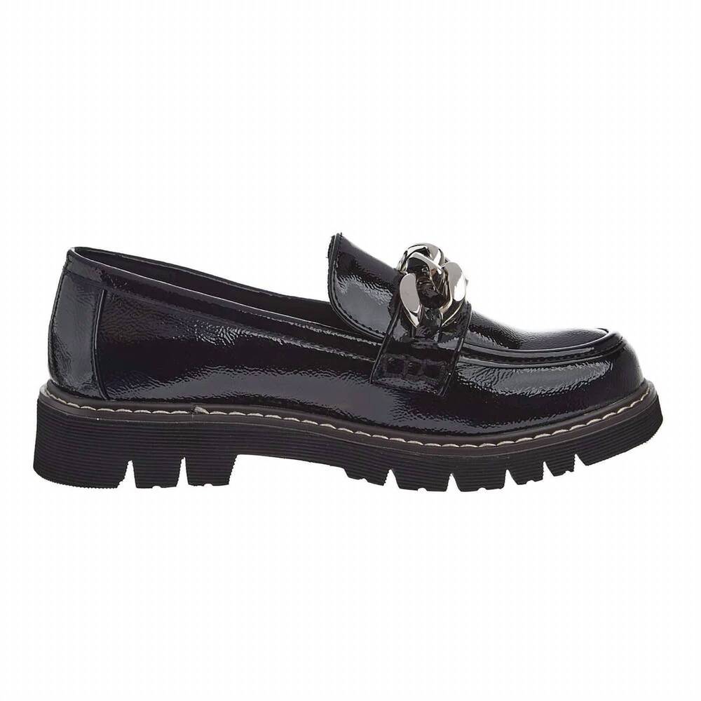 NEW CORKYS FOOTWEAR women's not literally loafers in black